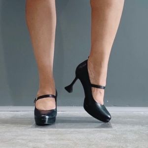 dr LIZA Ngozi pump - BLACK, Size 10